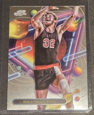 2023-24 Topps Chrome Cosmic #105 Bill Walton - Image 1