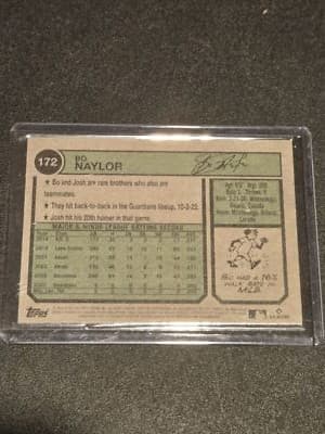 2023 Topps Heritage #172 Bo Naylor Chrome Purple Refractor - Thumbnail 2
