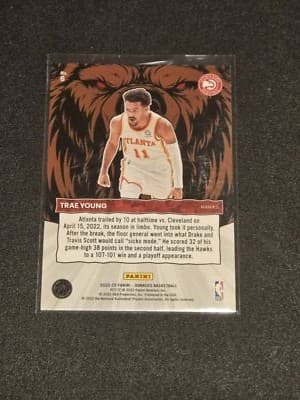 2022-23 Donruss #6 Trae Young Unleashed - Thumbnail 2