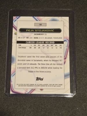 2023-24 Topps Chrome Cosmic #108 Peja Stojaković - Thumbnail 2