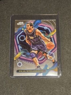 2023-24 Topps Chrome Cosmic #108 Peja Stojaković - Image 1