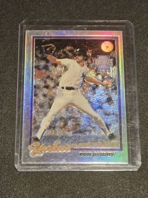 2002 Topps Archives Reserve Refractor #93 Ron Guidry - Image 1