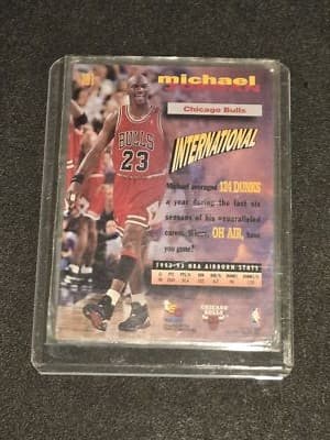 1993-94 Stadium Club #181 Michael Jordan - Thumbnail 2
