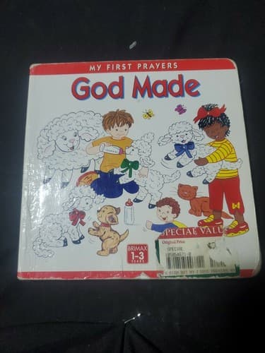 My First Prayers God Made Children's Book - Image 1