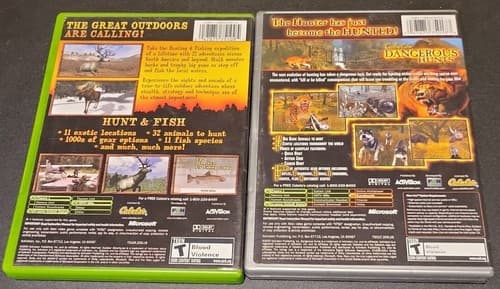 Cabelas Hunting Xbox Game Lot Of 2 - Thumbnail 2