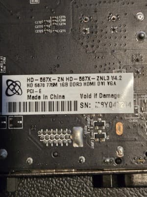 AMD Radeon HD 5670 1GB DDR3 PCIe Graphics Card HDMI DVI VGA - Thumbnail 2