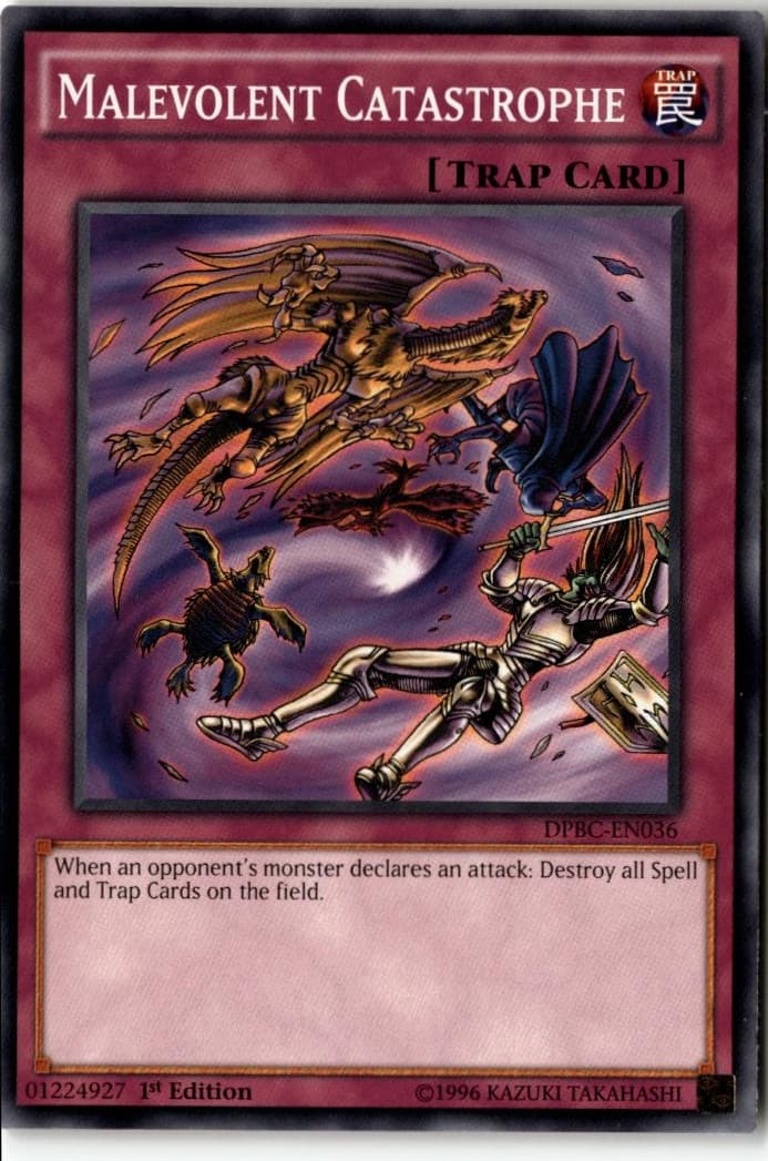 Duelist Pack: Battle City #DPBC-EN036 Malevolent Catastrophe - Image 1