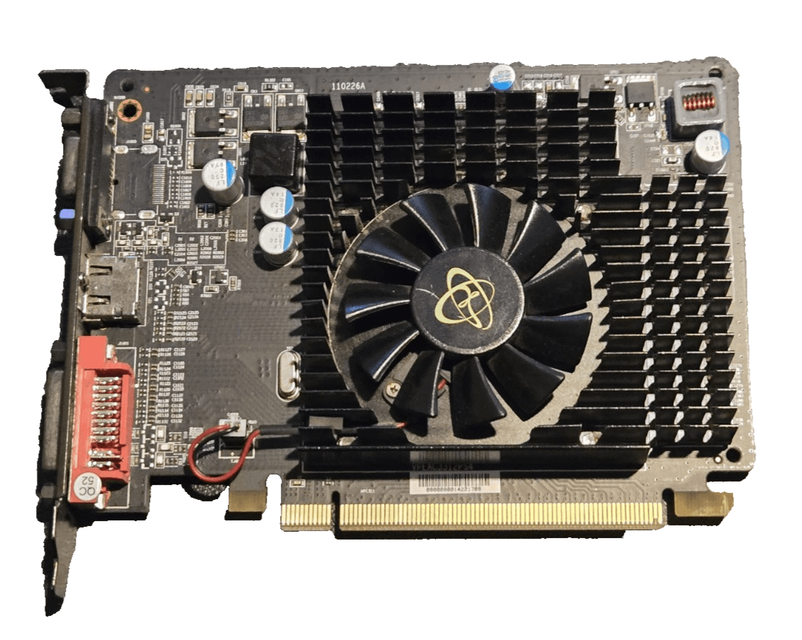 AMD Radeon HD 5670 1GB DDR3 PCIe Graphics Card HDMI DVI VGA - Image 1