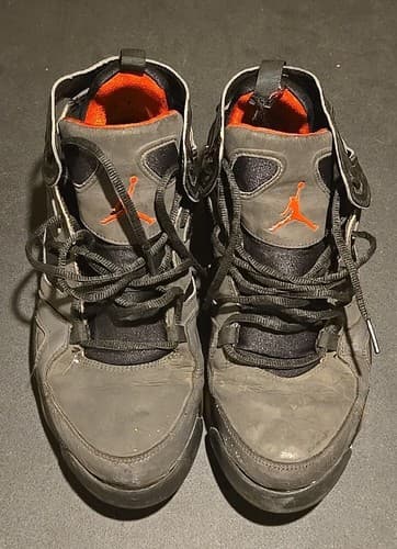 Size 10 - Air Jordan Flight Club 91 Black Red - Image 1