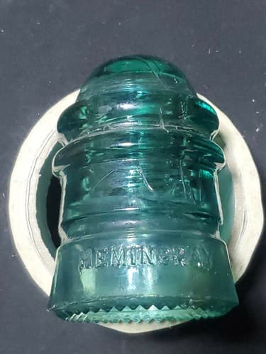 Antique Glass Railroad Insulator - Image 1
