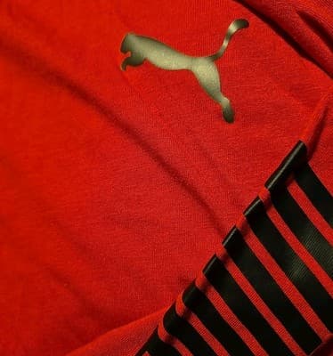 Puma Red Long Sleve T-shirt XXL Mens - Thumbnail 3