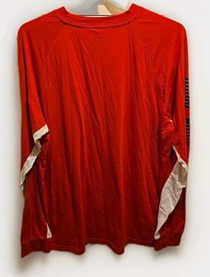 Puma Red Long Sleve T-shirt XXL Mens - Thumbnail 2