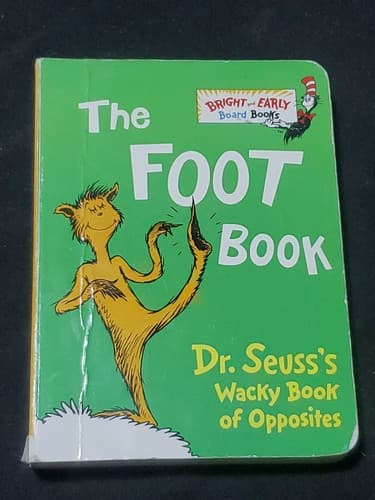 Dr.seuss The Foot Book Small Board Book - Image 1