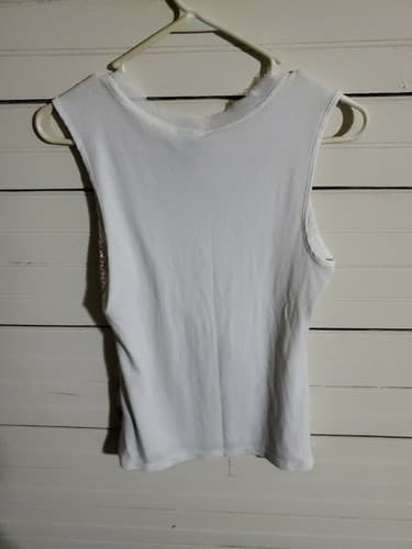 Womens Pink Sequin Sleveless Top Size M - Thumbnail 2