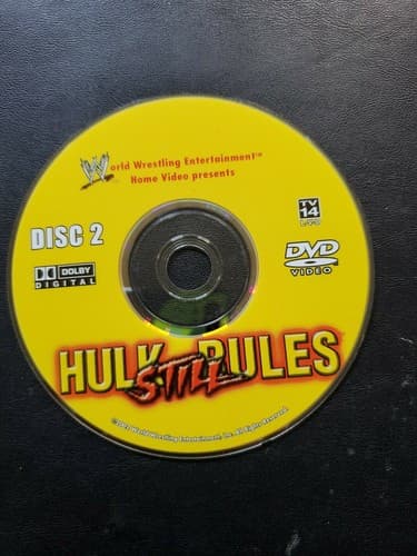 WWE Hulk Still Rules Disc 2 disc only Dvd - Image 1