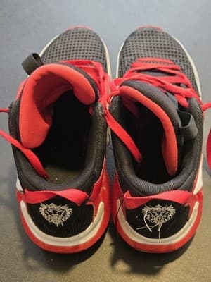 Nike LeBron Witness 4 Lion-Heel Men's 6.5 / GS Navy Red Basketball Sneakers - Thumbnail 2