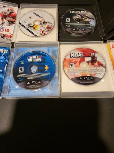 Ps3 Sports Game Lot Of 4 Madden 10,mx Vs Atv Reflex,mlb The Show 10 And Nba 2k11 - Thumbnail 3