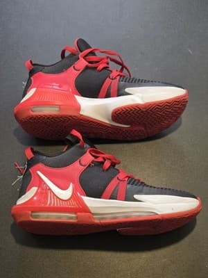 Nike LeBron Witness 4 Lion-Heel Men's 6.5 / GS Navy Red Basketball Sneakers - Thumbnail 5