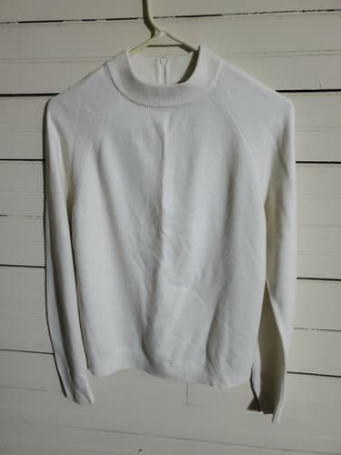 Womens Sweatshirt White Worthington Size M - Image 1