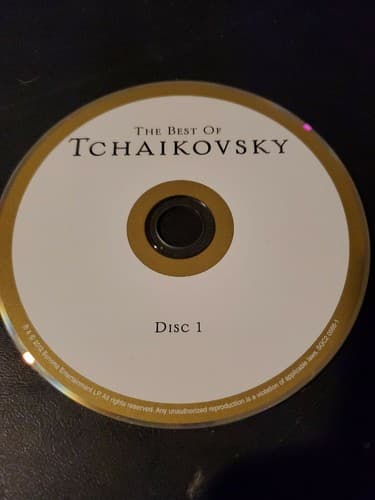 The Best Of Tchaikovsky Disc 1 Disc Only - Image 1