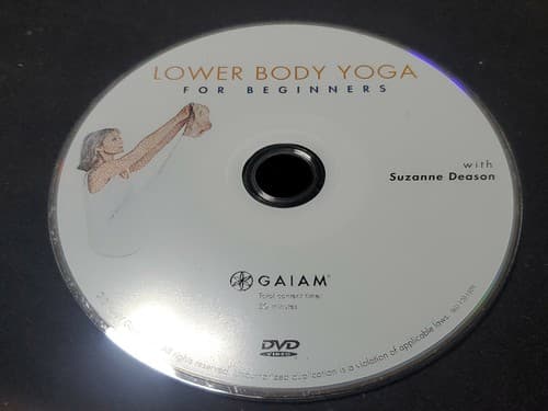 Lower Body Yoga For Beginners Dvd Disc Only - Image 1