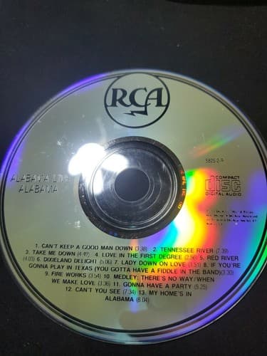 Alabama Live Alabama CD Disc Only - Image 1