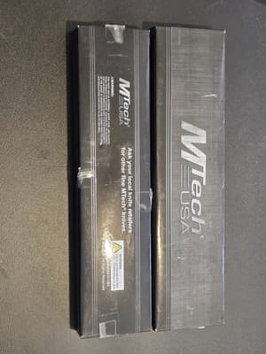 MTech USA MT-080 Fixed Blade Knife Wood Handle Stainless Steel Nylon Sheath NIB - Thumbnail 6