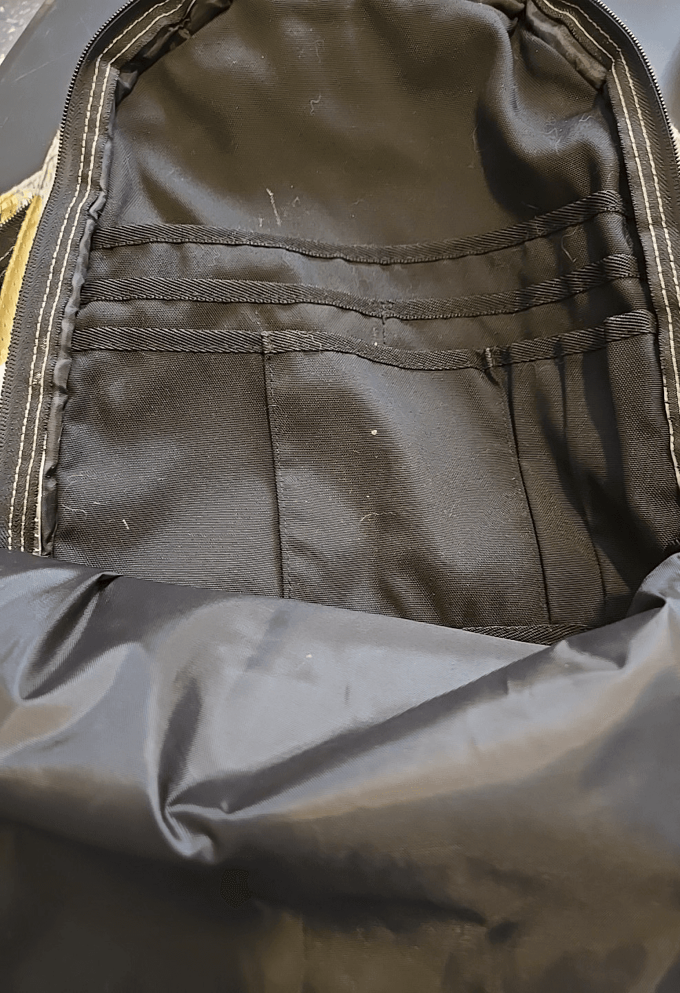 Victoria’s Secret PINK Gold Metallic Backpack – Perforated Style, Black Base. - Thumbnail 6