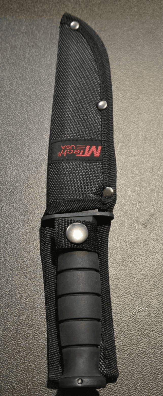 MTech USA MT‑575 10.5″ Fixed Blade Knife Full Tang, 440 Stainless, Nylon Sheath - Thumbnail 3