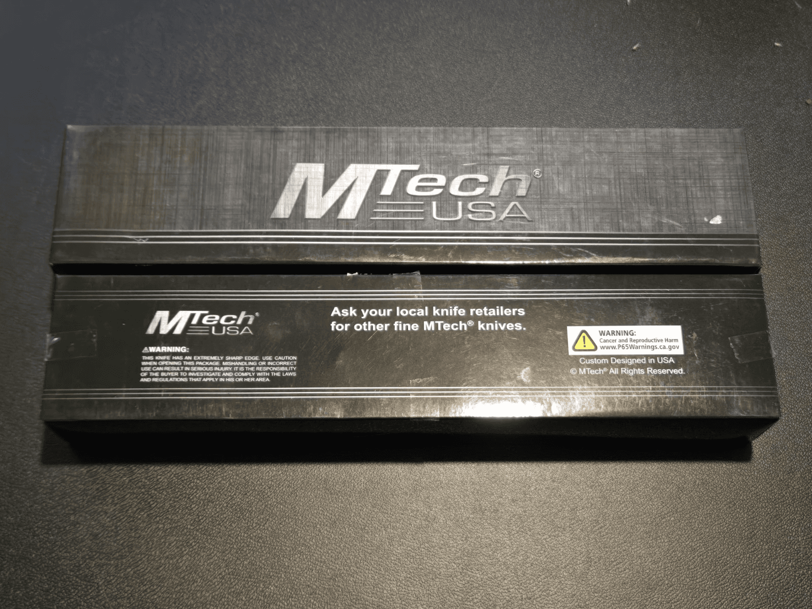 MTech USA MT‑575 10.5″ Fixed Blade Knife Full Tang, 440 Stainless, Nylon Sheath - Thumbnail 5