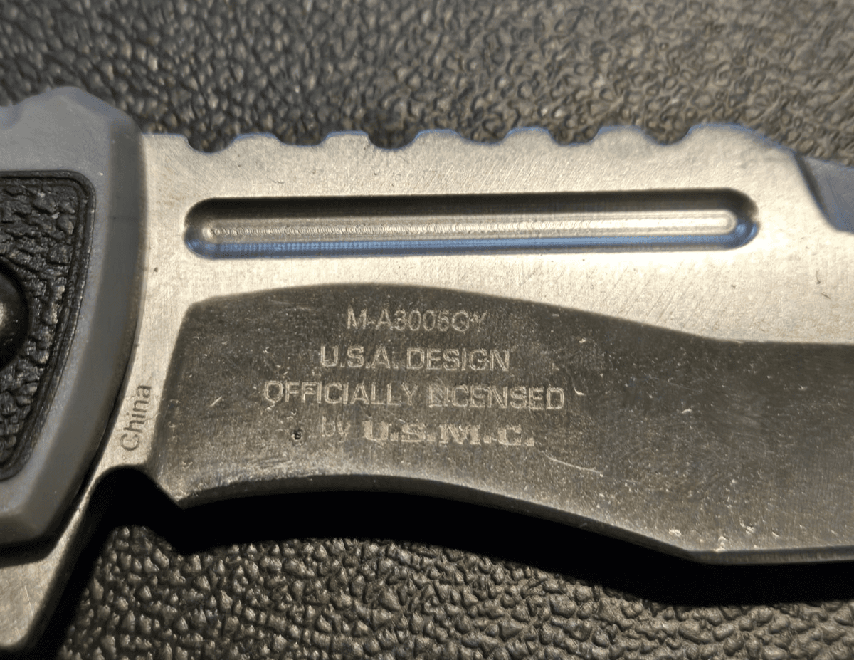 USMC Folding Pocket Knife – Marines “The Few, The Proud” Logo – New in Box - Thumbnail 5