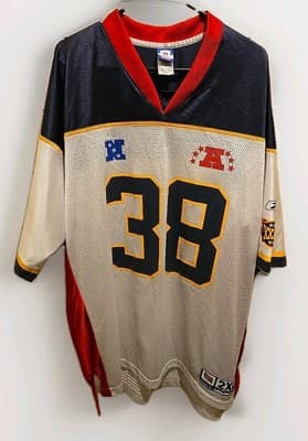 NFL Suber Bowl 38 Jersey XXL Houston On Back 2/1/04 Date On Tag - Image 1