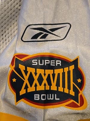 NFL Suber Bowl 38 Jersey XXL Houston On Back 2/1/04 Date On Tag - Thumbnail 4