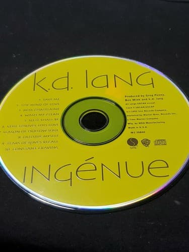 Kd lang ingenue CD disc only - Image 1