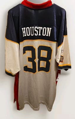 NFL Suber Bowl 38 Jersey XXL Houston On Back 2/1/04 Date On Tag - Thumbnail 2