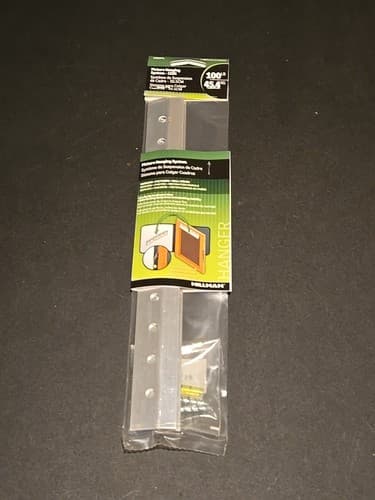 Picture Hanging System, Holds 100 Lbs., 12 In. French Cleat - Hillman 122375 - Image 1