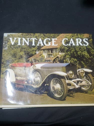 Vintage Cars Pictoral History Book semi ripped binding - Image 1
