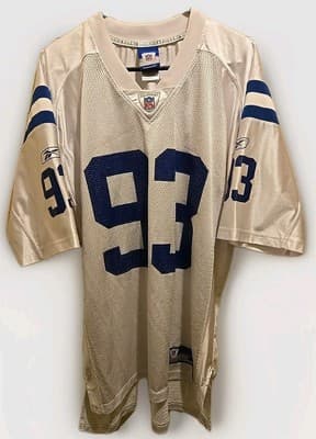 Reebok On Field dwight freeney Colts jersey #93 Size Large - Image 1