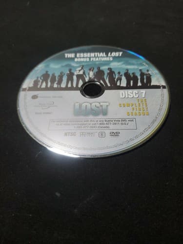 Lost Dvd The 1st Season The Essential Lost Bonus Fetures Disc 7 Only - Image 1