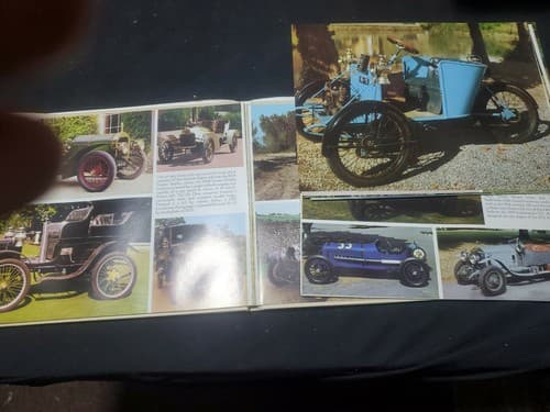 Vintage Cars Pictoral History Book semi ripped binding - Thumbnail 2