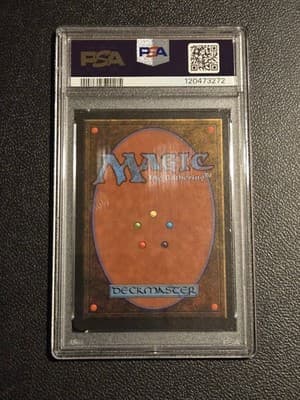 Magic The Gathering Flash Flood PSA 8 Legends Holy Light PSA 8 vintage 1994 - Thumbnail 4