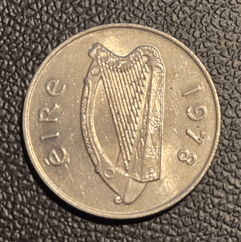1978 Ireland 10 pence KM# 23 - Image 1