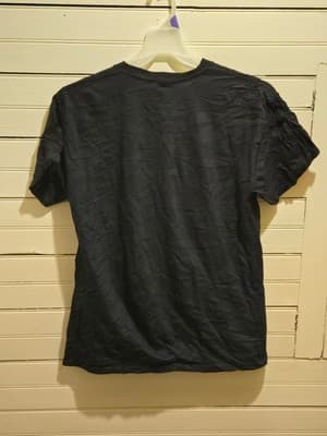 Gildan TShirt Mens L Nashville Tennessee Graphic Live Music Guitars Black Tour - Thumbnail 3