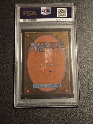 Magic The Gathering Flash Flood PSA 8 Legends Holy Light PSA 8 vintage 1994 - Thumbnail 5