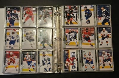 1in Binder Lot - 2020-21 Upper Deck NHL Hockey Cards - 120+ Base Cards 7 Pages - Thumbnail 5
