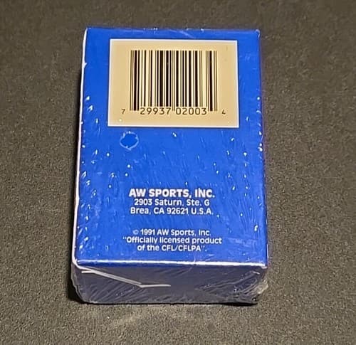 All World Canadian Football 1991 Set And Packs Lot - Thumbnail 5