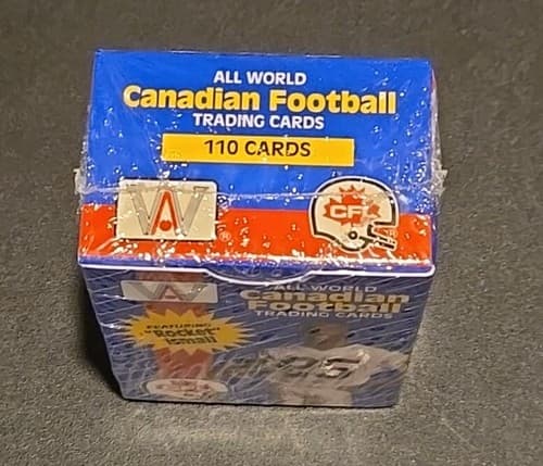 All World Canadian Football 1991 Set And Packs Lot - Thumbnail 4