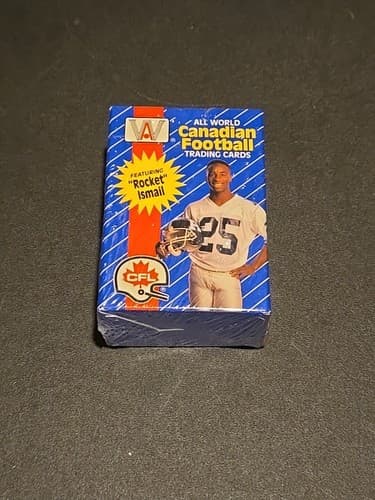 All World Canadian Football 1991 Set And Packs Lot - Thumbnail 2