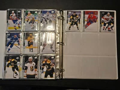 1in Binder Lot - 2020-21 Upper Deck NHL Hockey Cards - 120+ Base Cards 7 Pages - Thumbnail 8