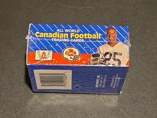 All World Canadian Football 1991 Set And Packs Lot - Thumbnail 3